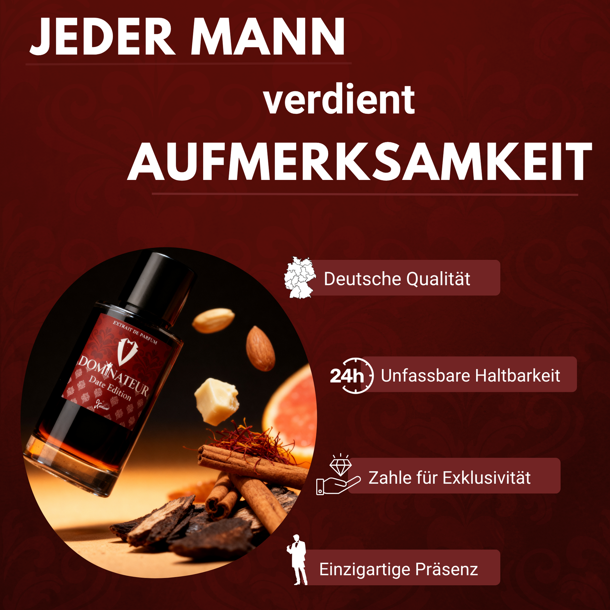 DOMINATEUR Date Edition - Extrait de Parfum