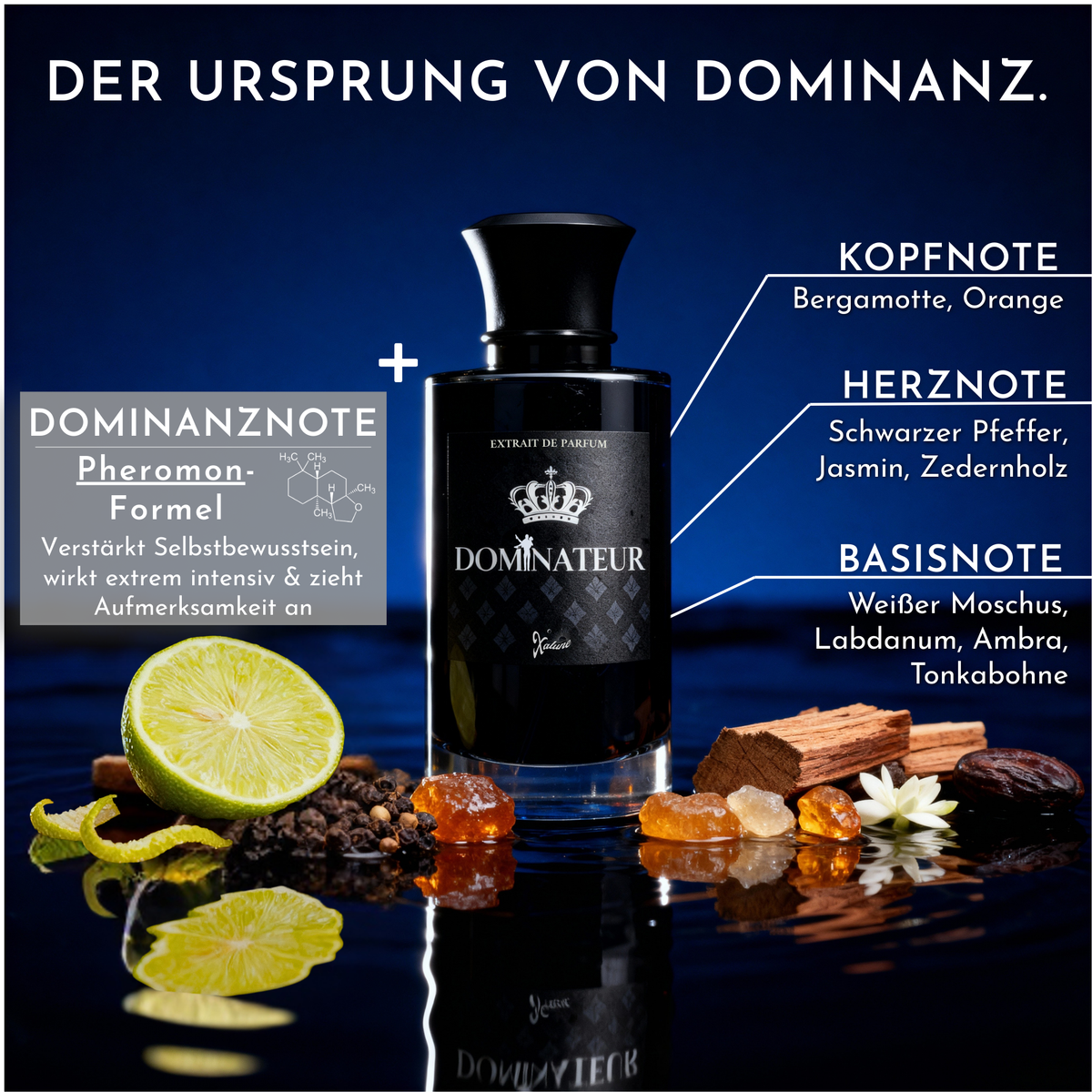 DOMINATEUR - Extrait de Parfum